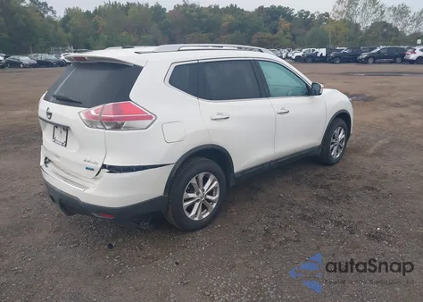 2014 Nissan Rogue Sv from USA, damaged, VIN 5N1AT2MV0EC834980
